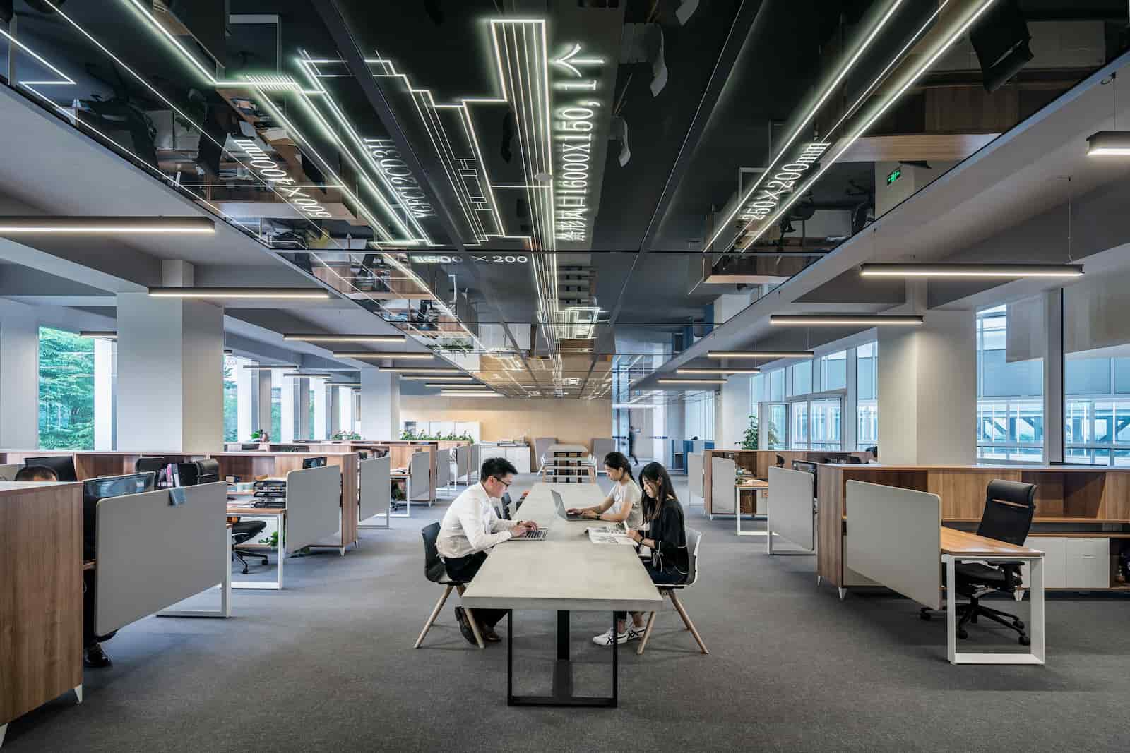 un open space moderne