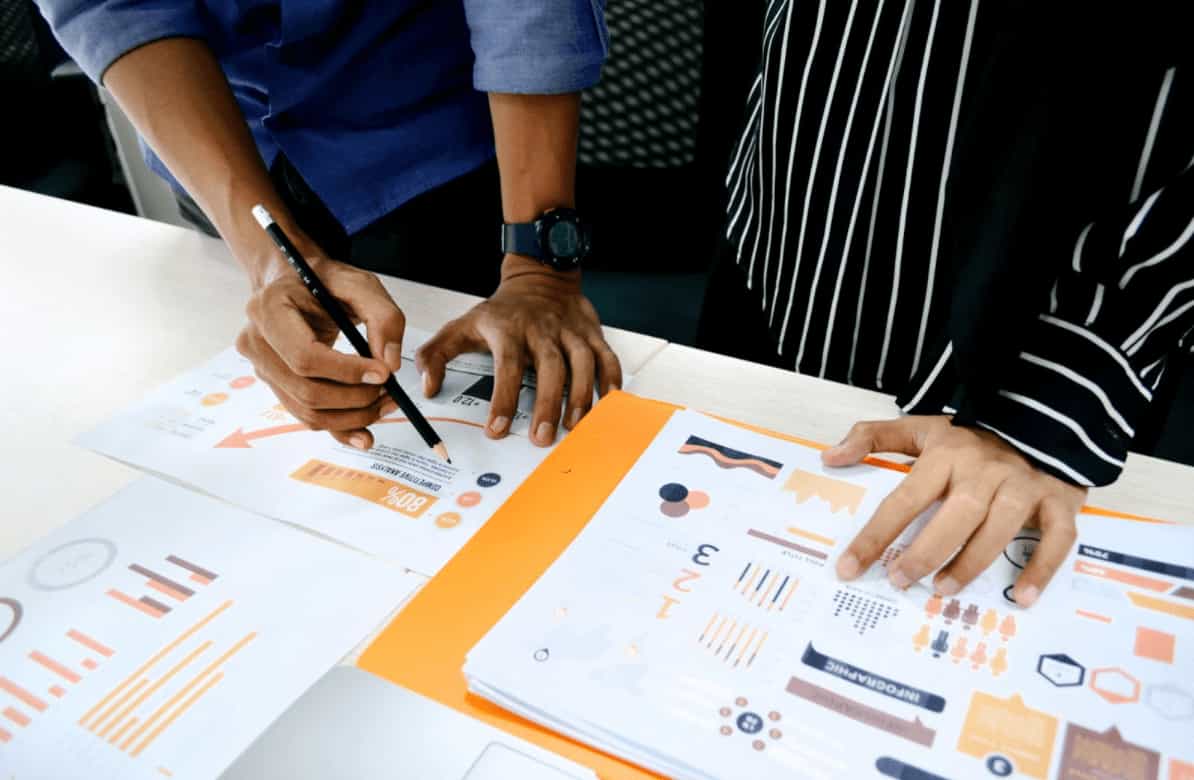 travail sur des documents