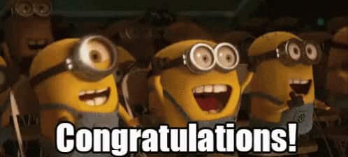 des minions disent bravo
