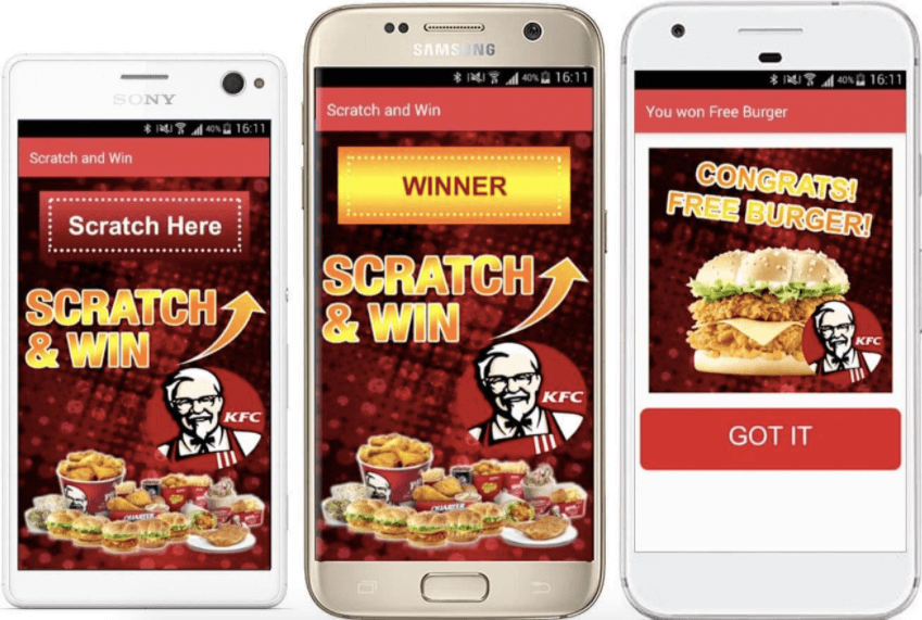 scratch and win stamp me