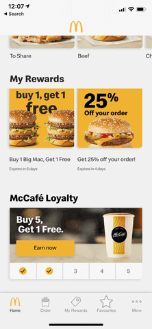 simplicity of mcDonalds rewards program