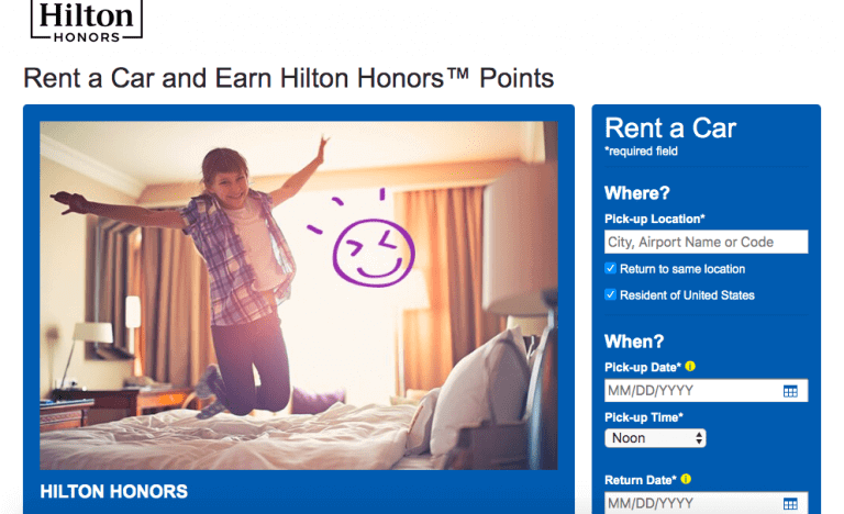 car hire and hotel loyalty partnership