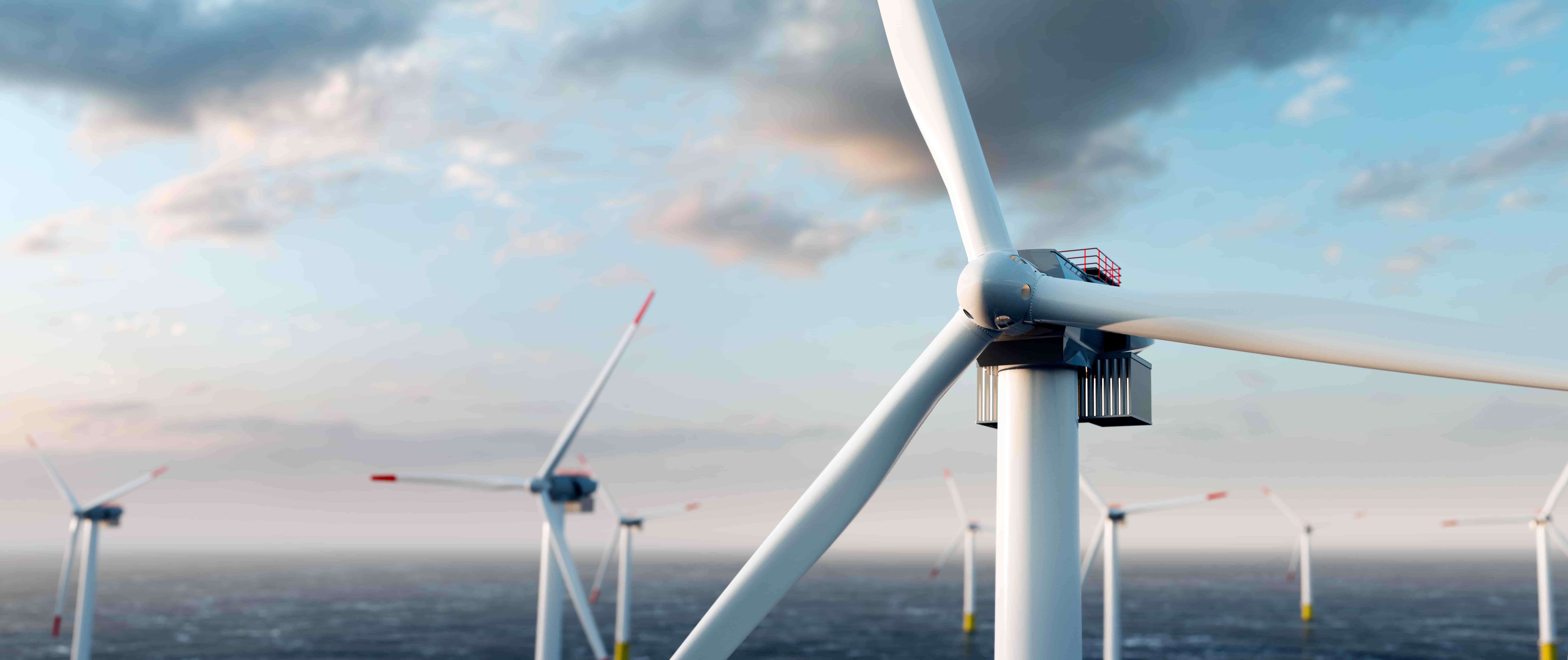 off-shore wind turbine