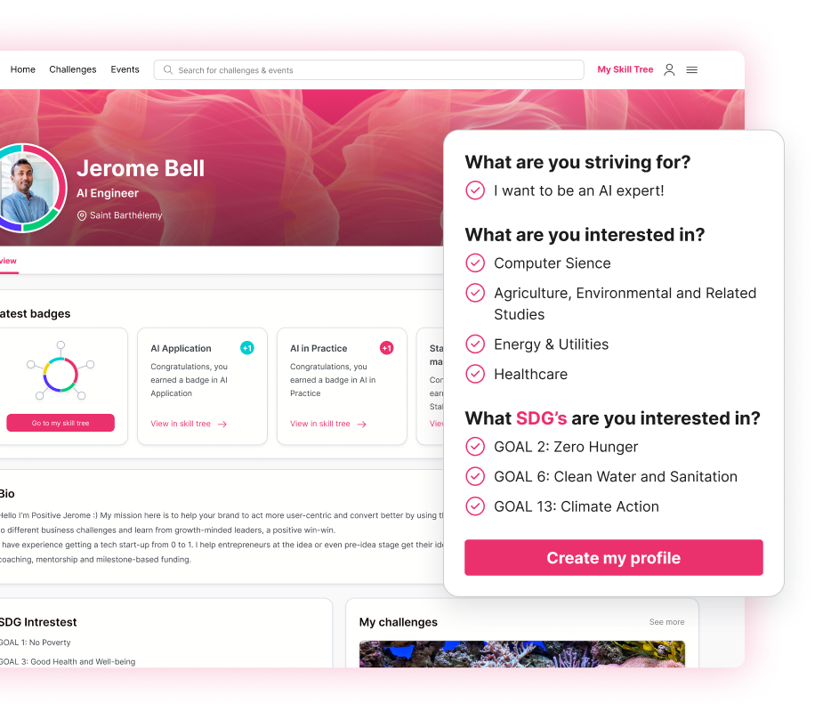 Start your personalized learning journey