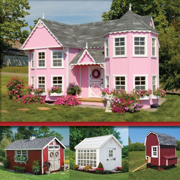 Sample of some of the various products that Little Cottage Company produces.