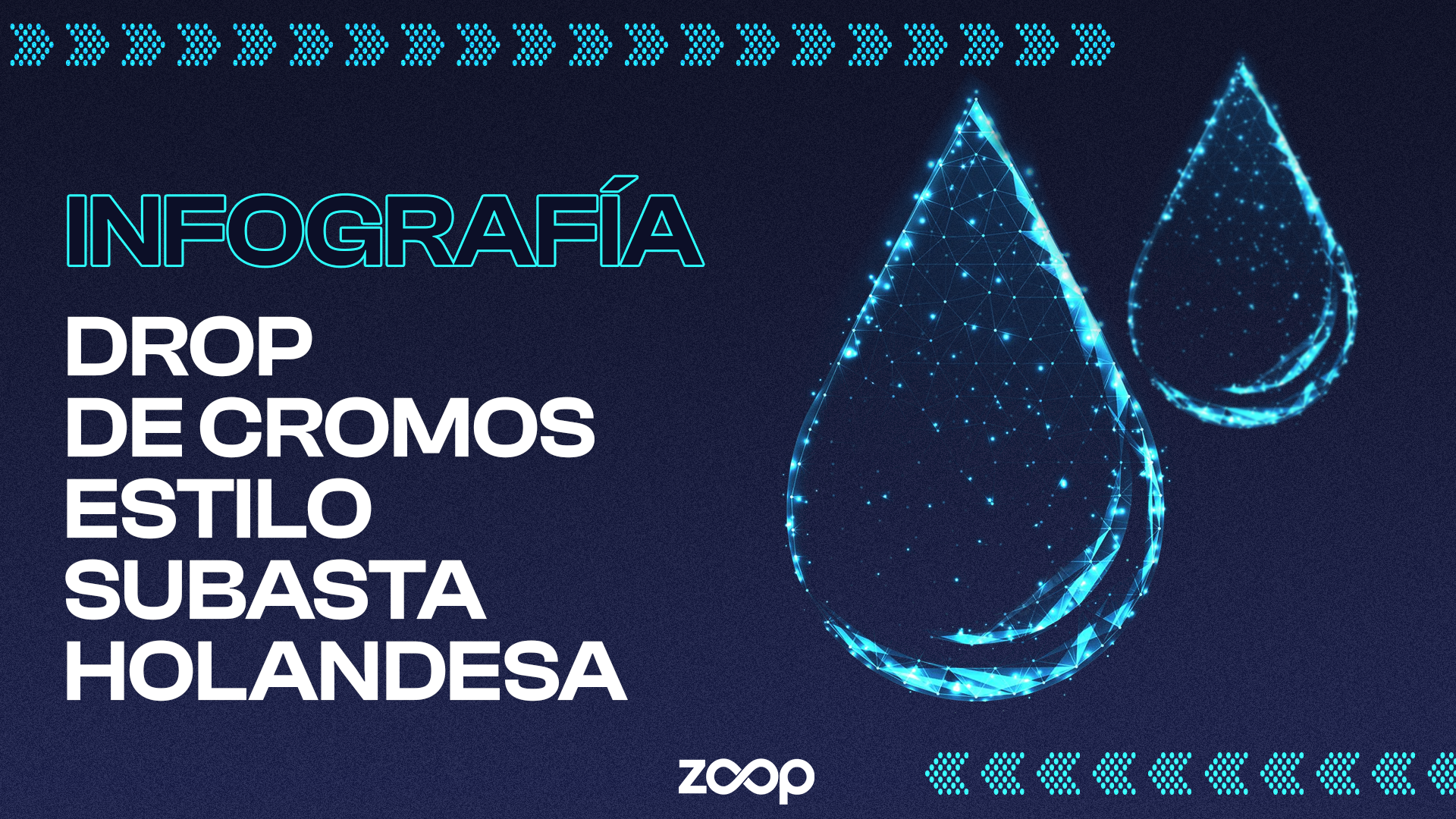 Infografía - ¿Qué es una drop mediante subasta holandesa?