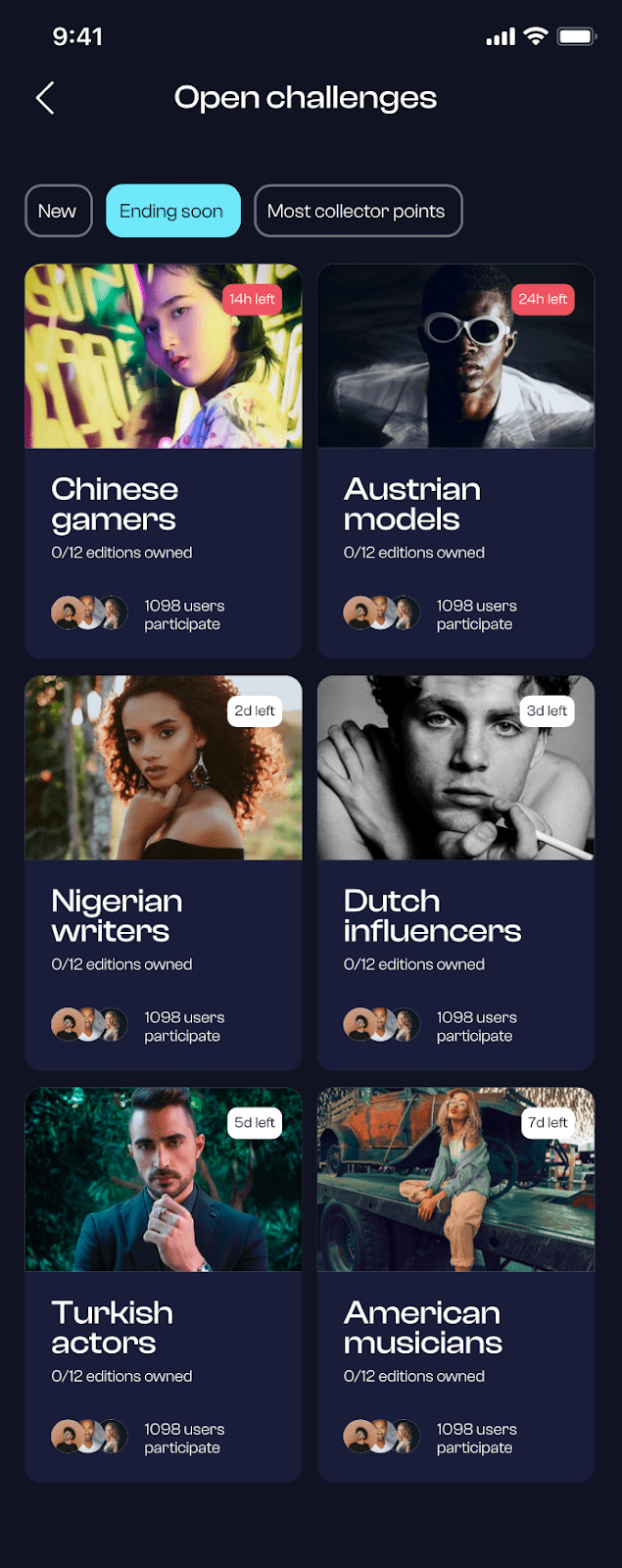 digital trading cards