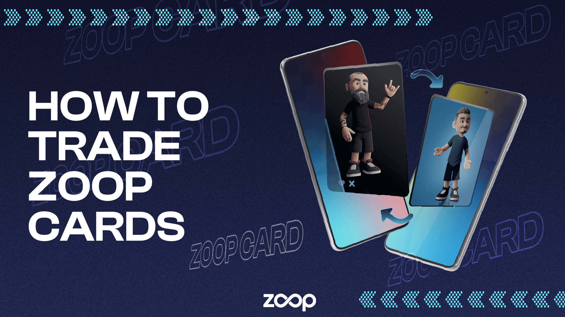 How to trade Zoop Celebrity cards