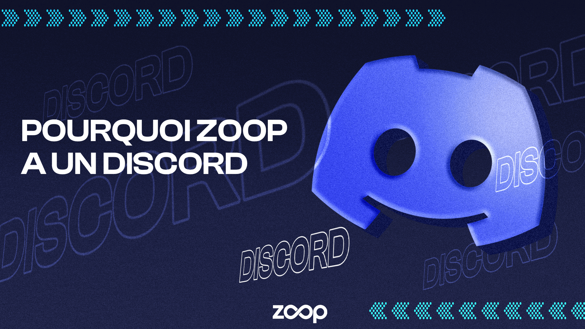 Pourquoi Zoop a un Discord