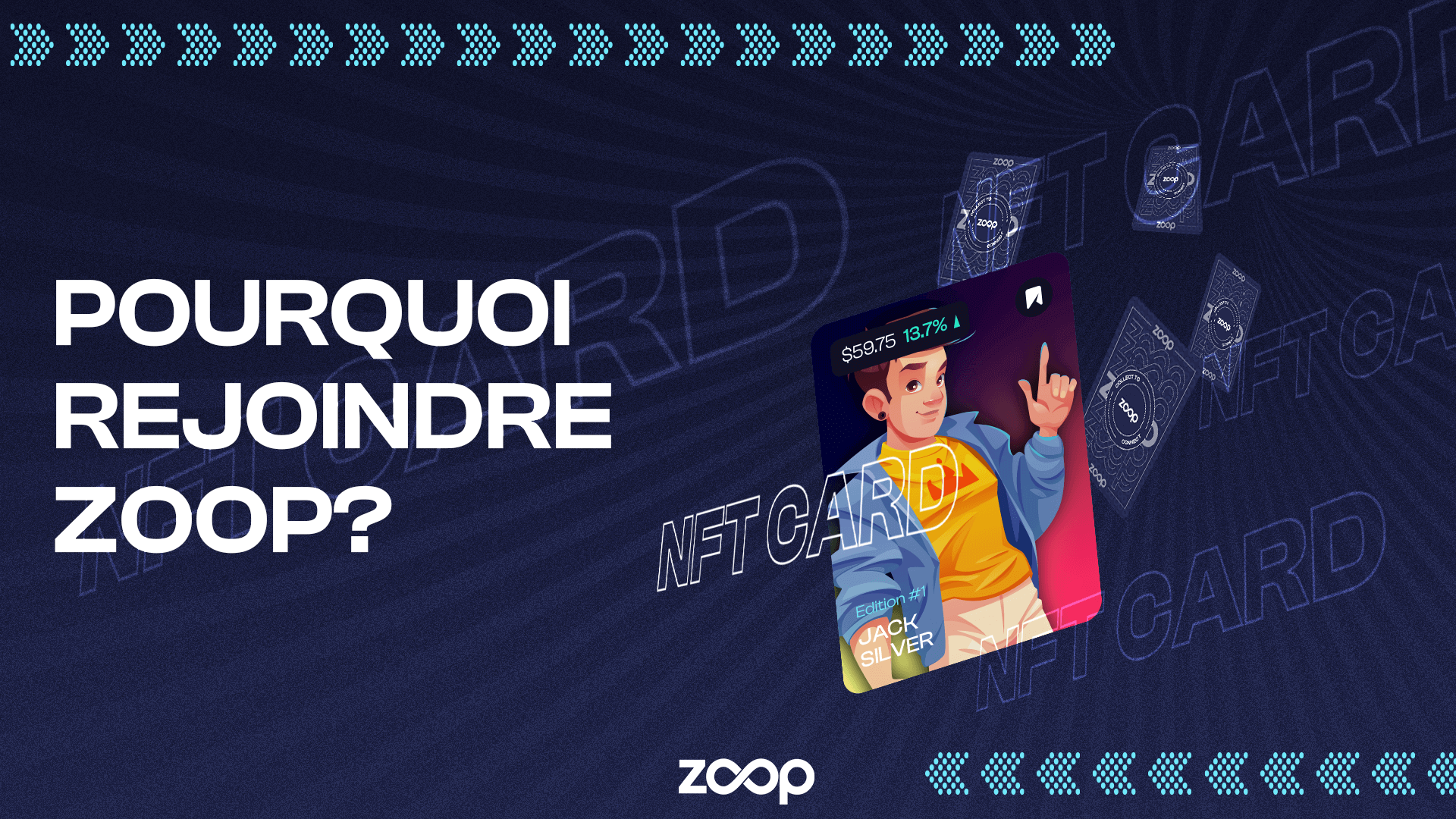POURQUOI REJOINDRE ZOOP ?