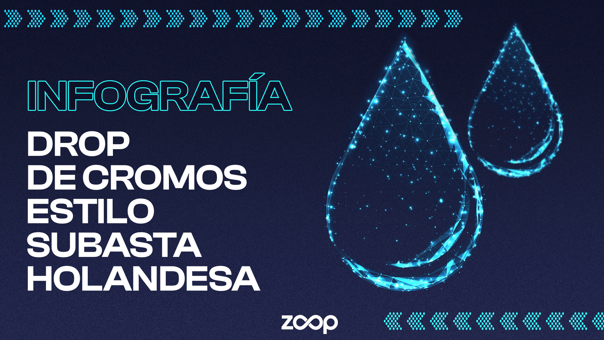 Infografía - ¿Qué es una drop mediante subasta holandesa?