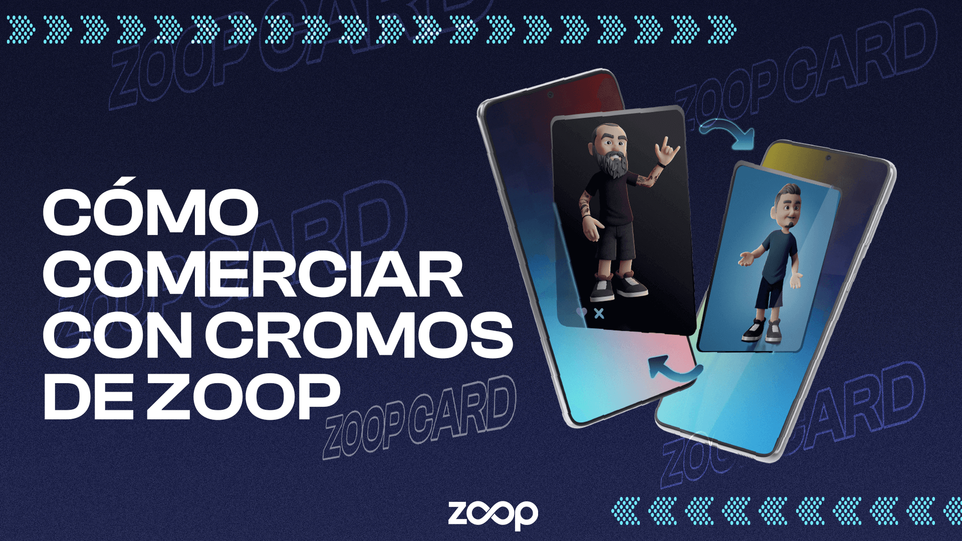 INFOGRAFÍA - CÓMO COMERCIAR CON CROMOS DE ZOOP