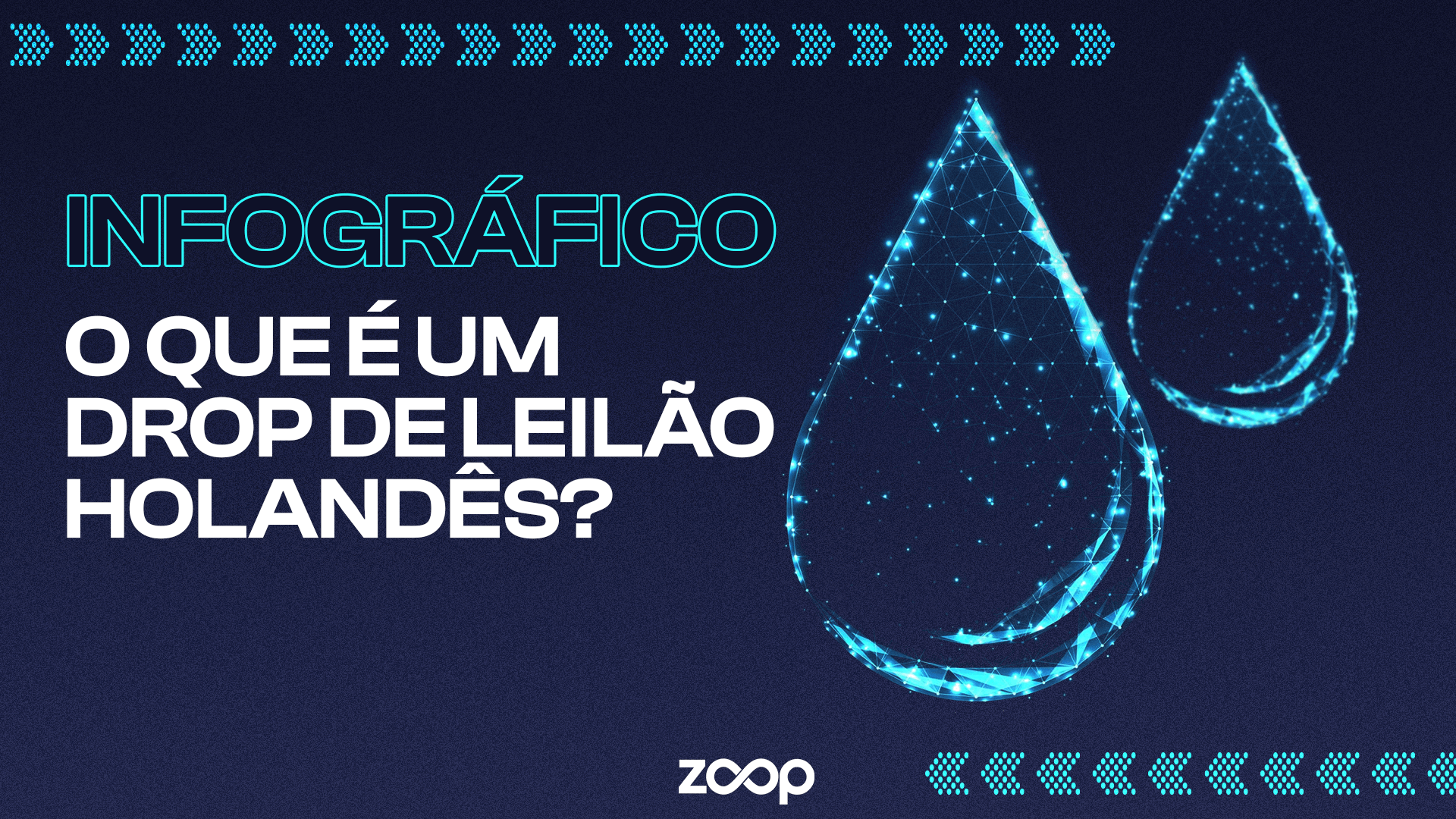 Infográfico - O que é um drop de leilão holandês?