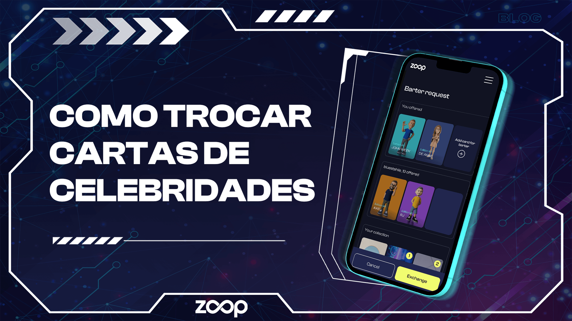 COMO TROCAR CARTAS DE CELEBRIDADES