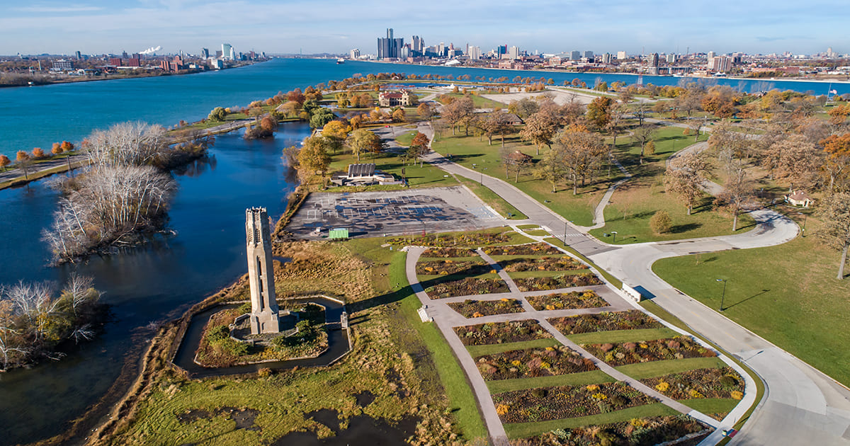 Belle Isle State Park Detroit, Michigan Heritage Design
