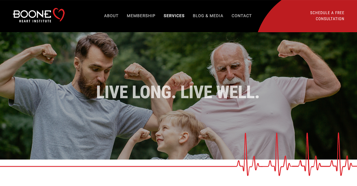 Boone heart institute services heart attack and stroke prevention