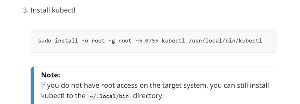 Install Kubectl on Linux