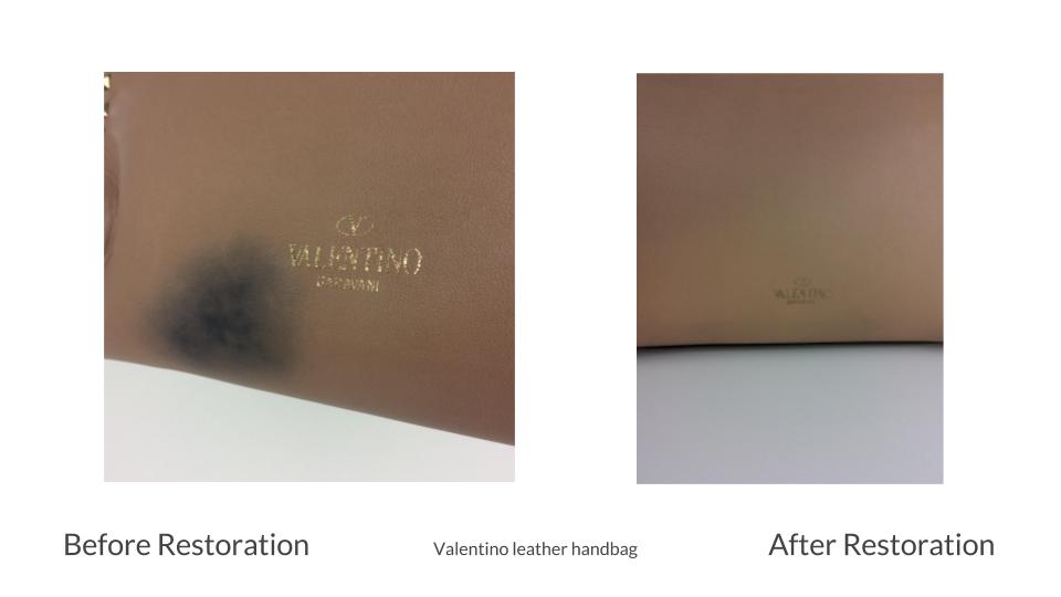 Cleaning and restoring handbags Removing exterior ink stains