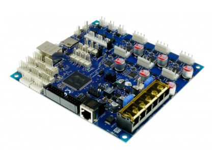 Duet3D controller for motion planning and web user interface.