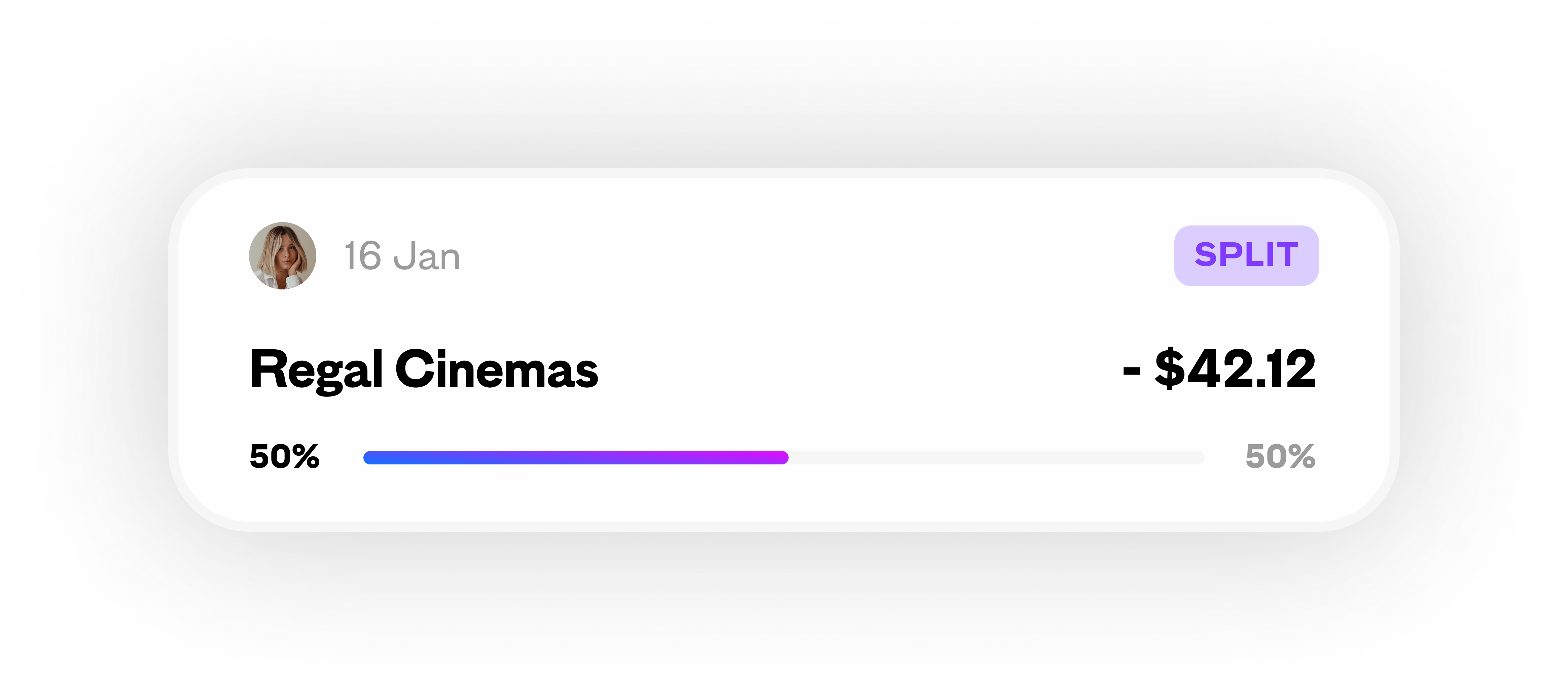 Transaction from Regal Cinemas.