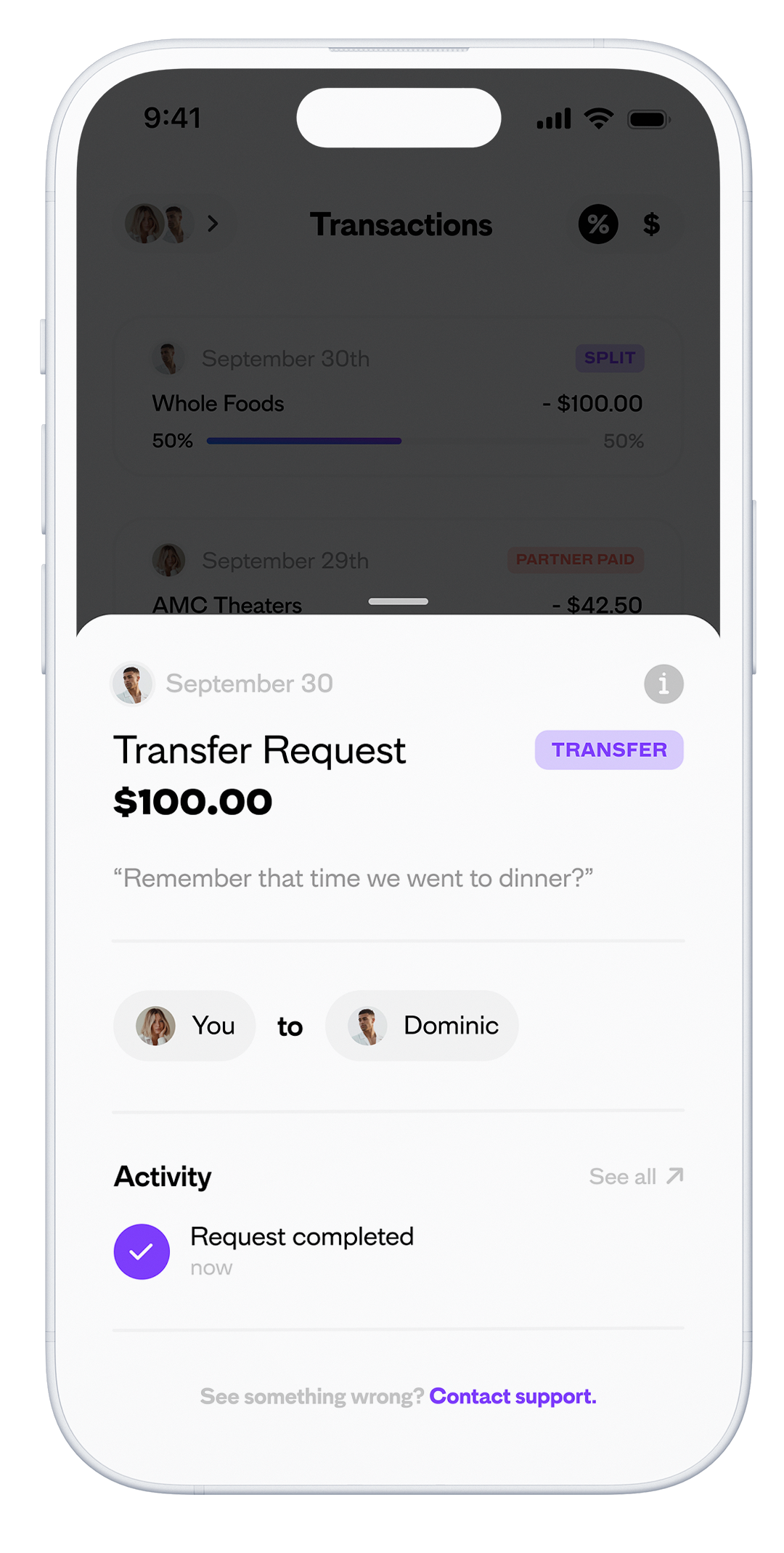 A mockup of the Ivella iOS manage screen.