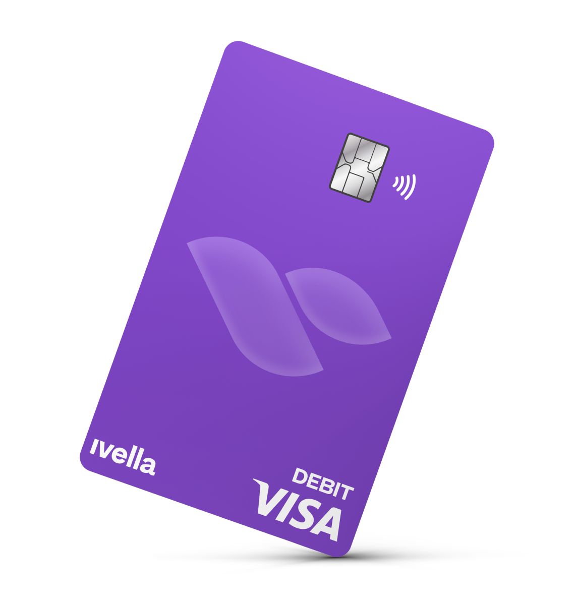 front of Ivella debit card