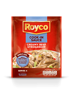 Creamy Beef Stroganoff