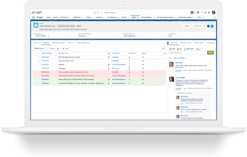 Product Lifecycle Management (PLM) - Propel