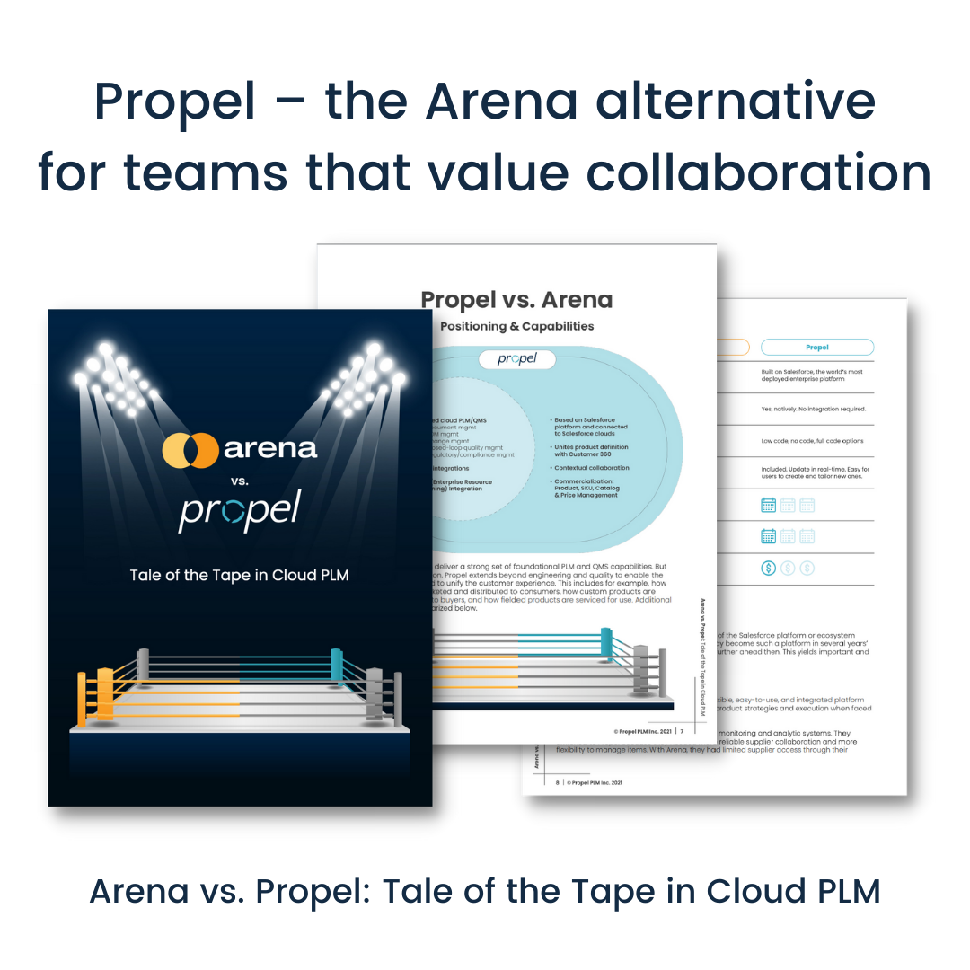 Propel - the Arena alternative for teams that value collaboration