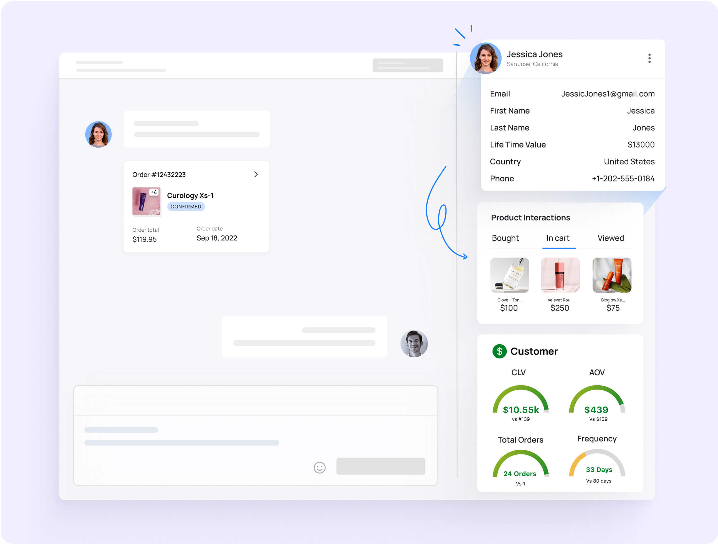 360-degree customer context