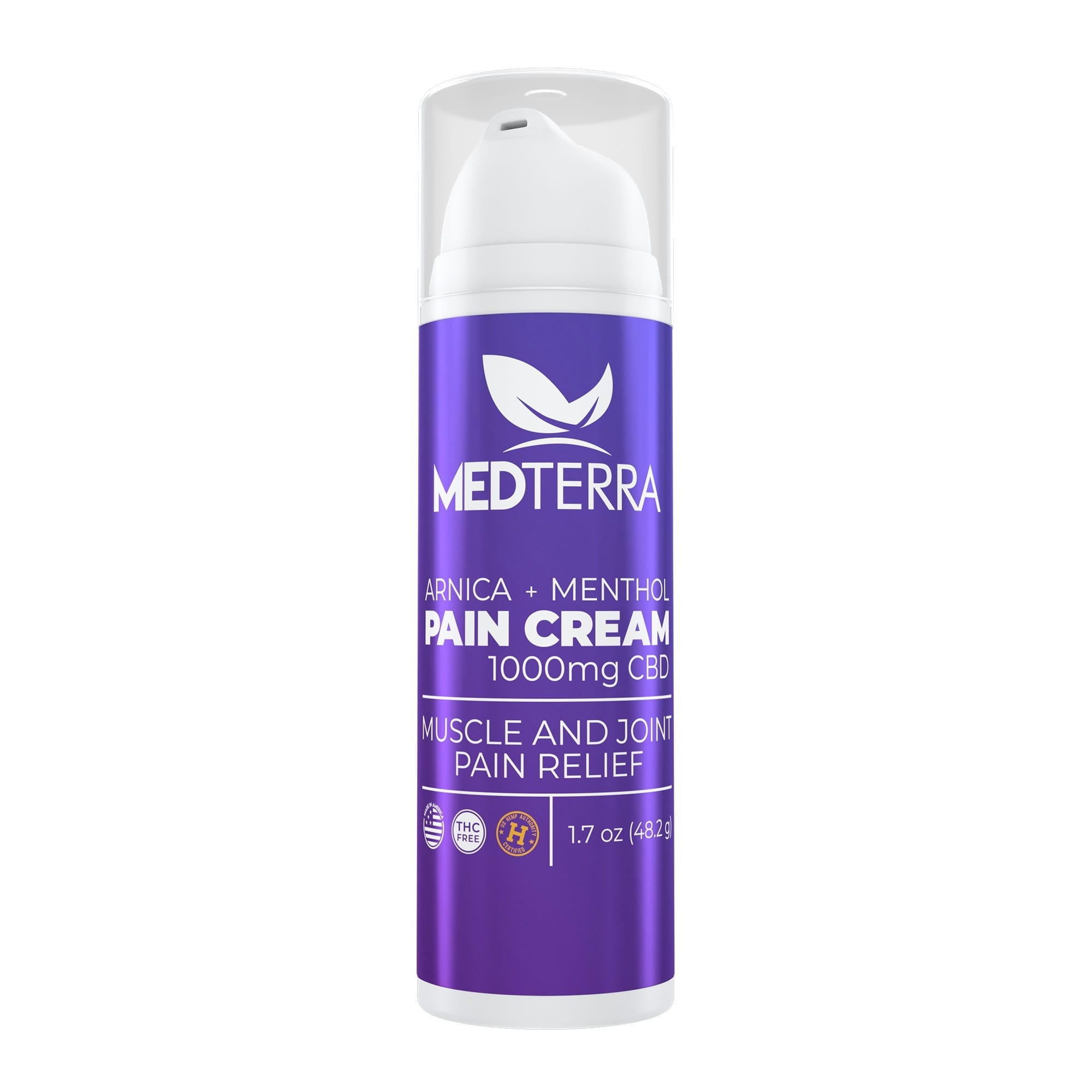 Medterra Pain Cream 1000mg The Green Dragon CBD