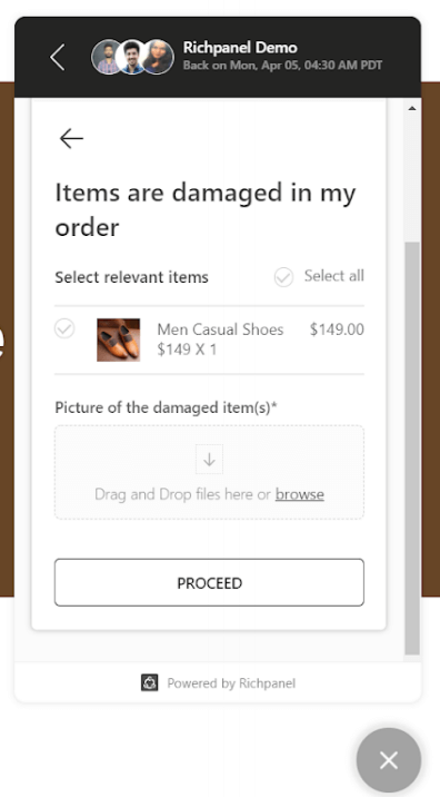 Help customers solve their issues