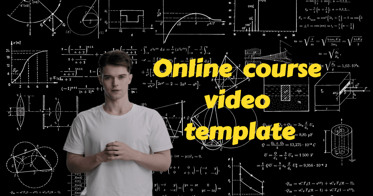 Online Course Video Template HEYGEN