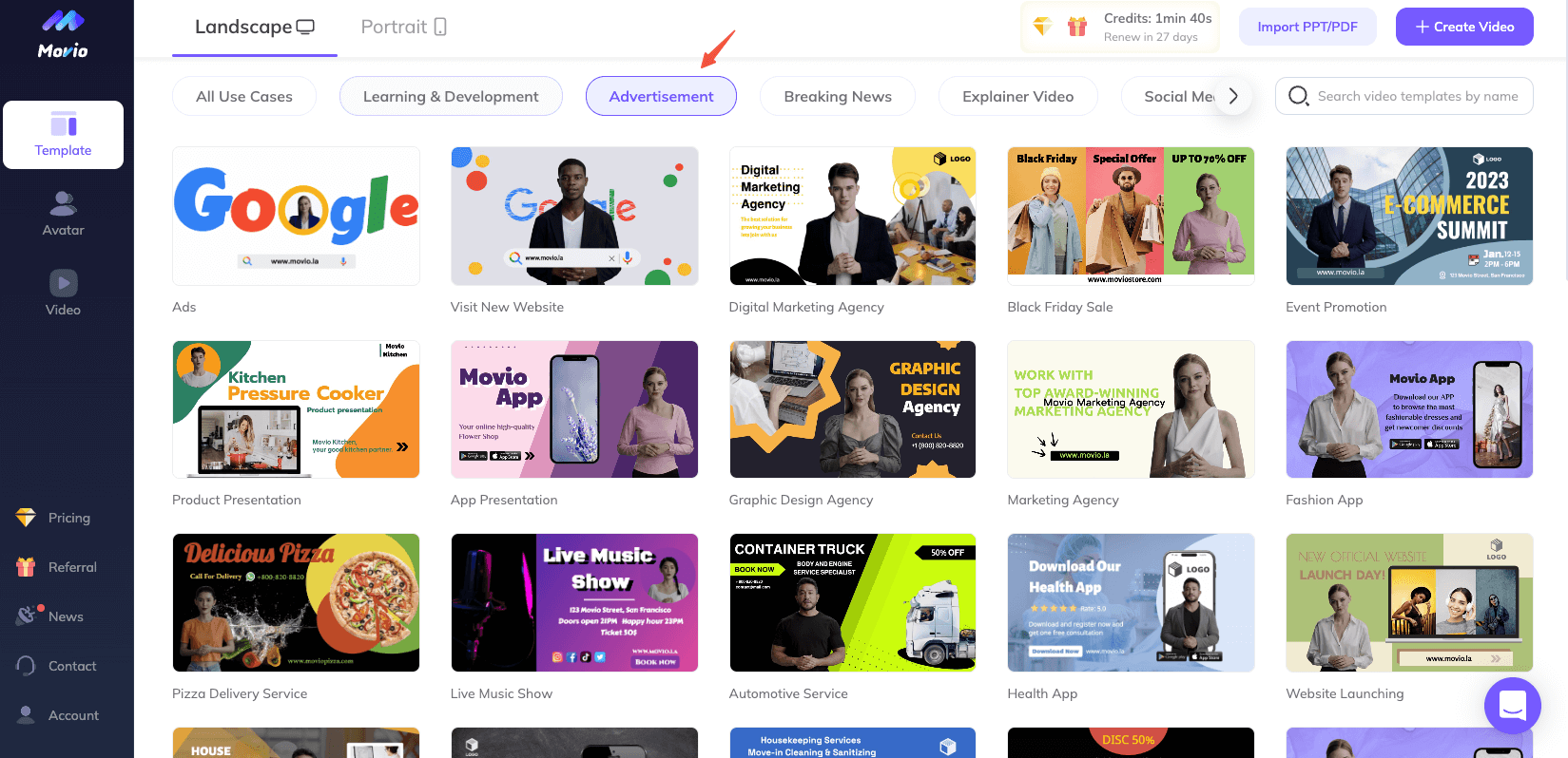 choose-marketing-template