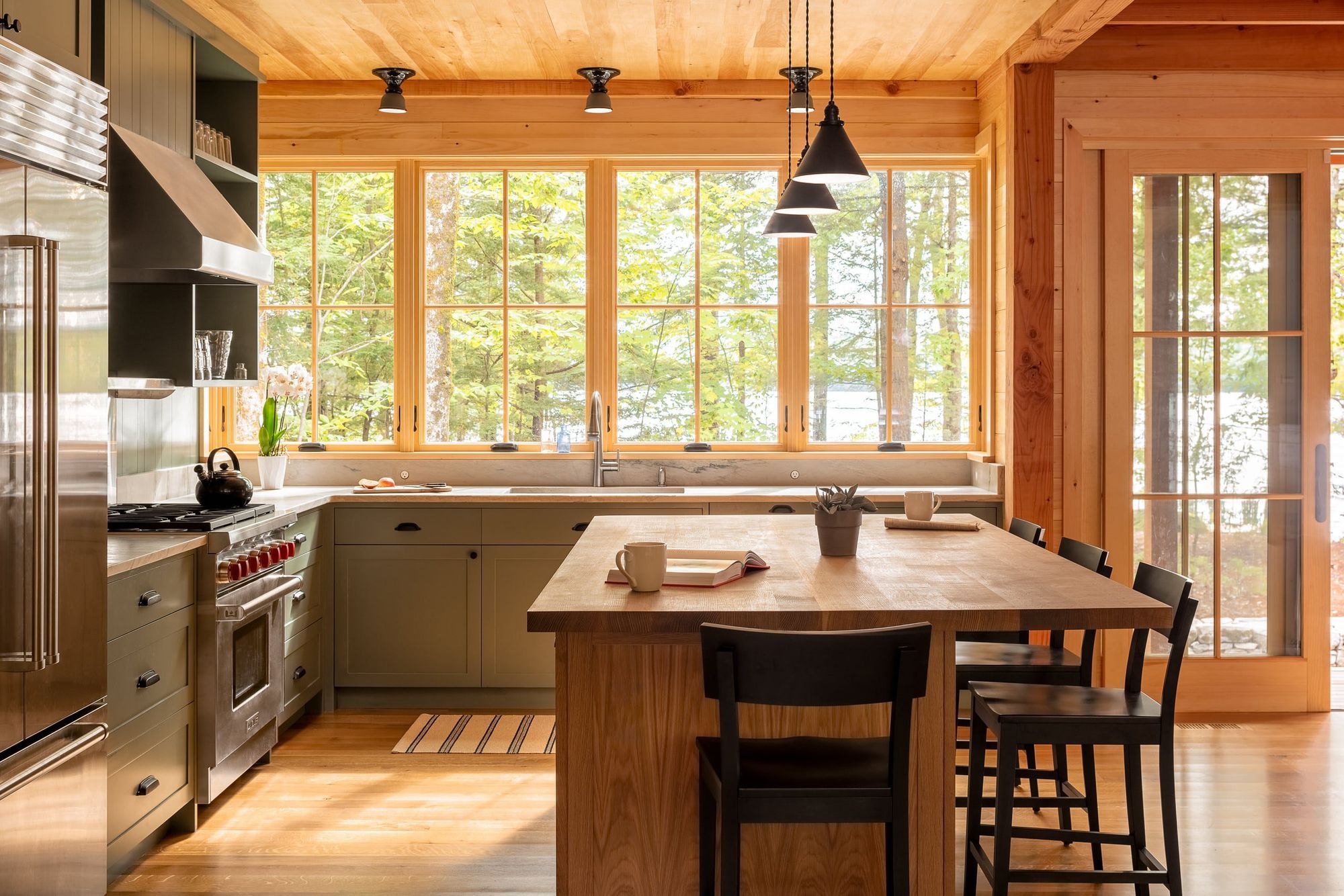 Pleasant Lake Camp, Pleasant Lake, Maine Whitten Architects