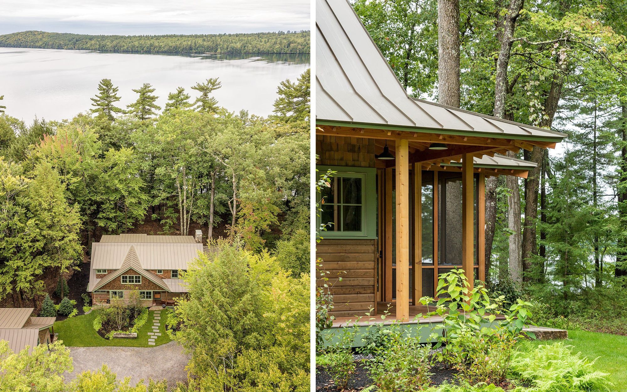 Pleasant Lake Camp, Pleasant Lake, Maine Whitten Architects