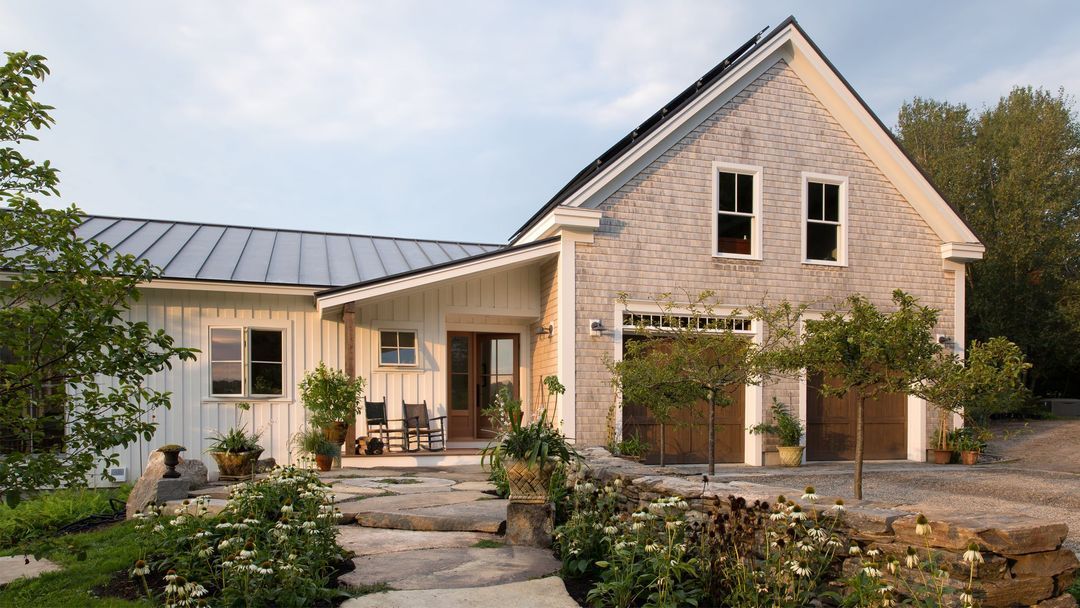Cortland Barn Farmhouse, Freeport, Maine Whitten Architects