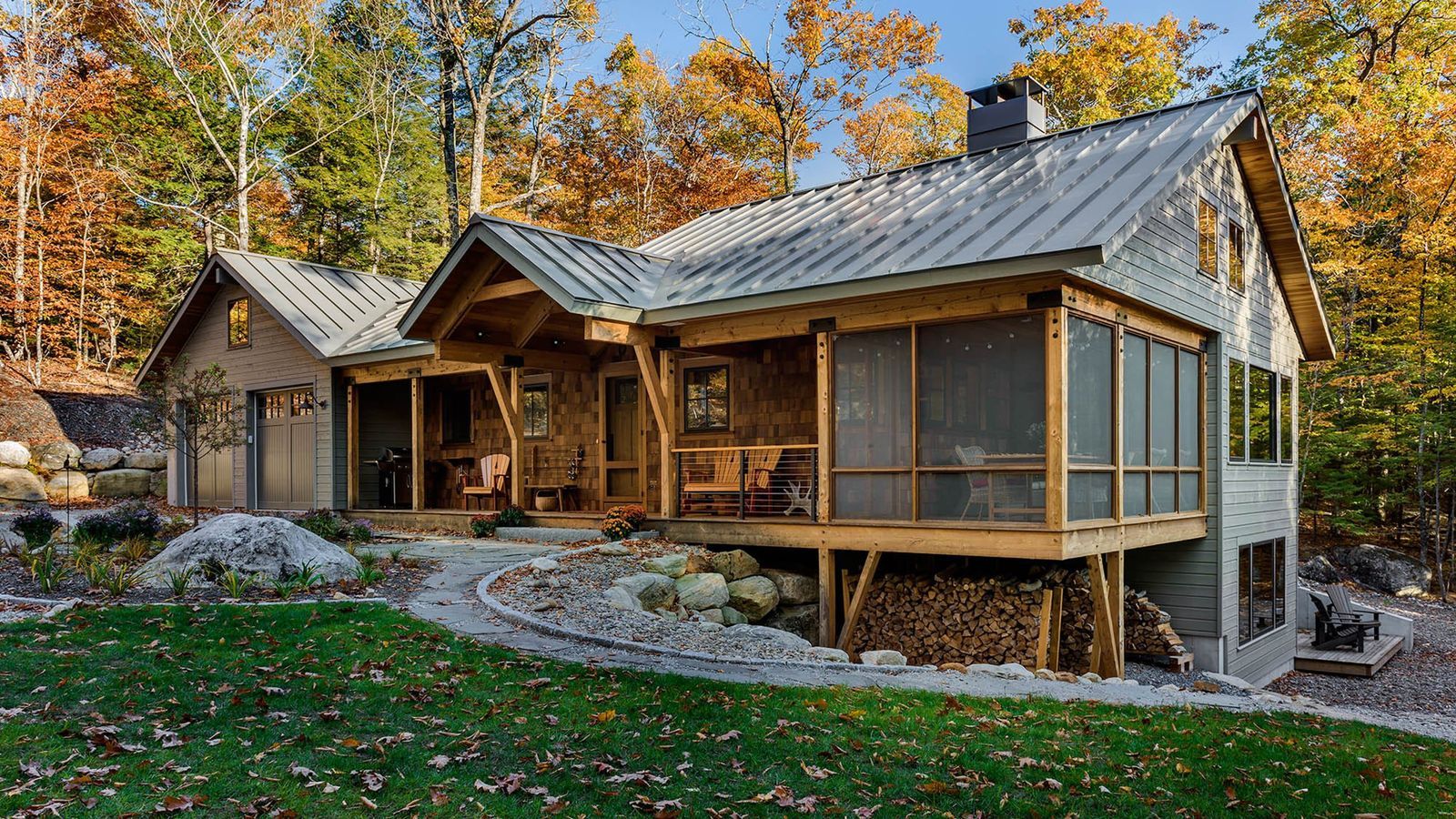 Horseshoe Pond Camp, Stoneham, Maine Whitten Architects