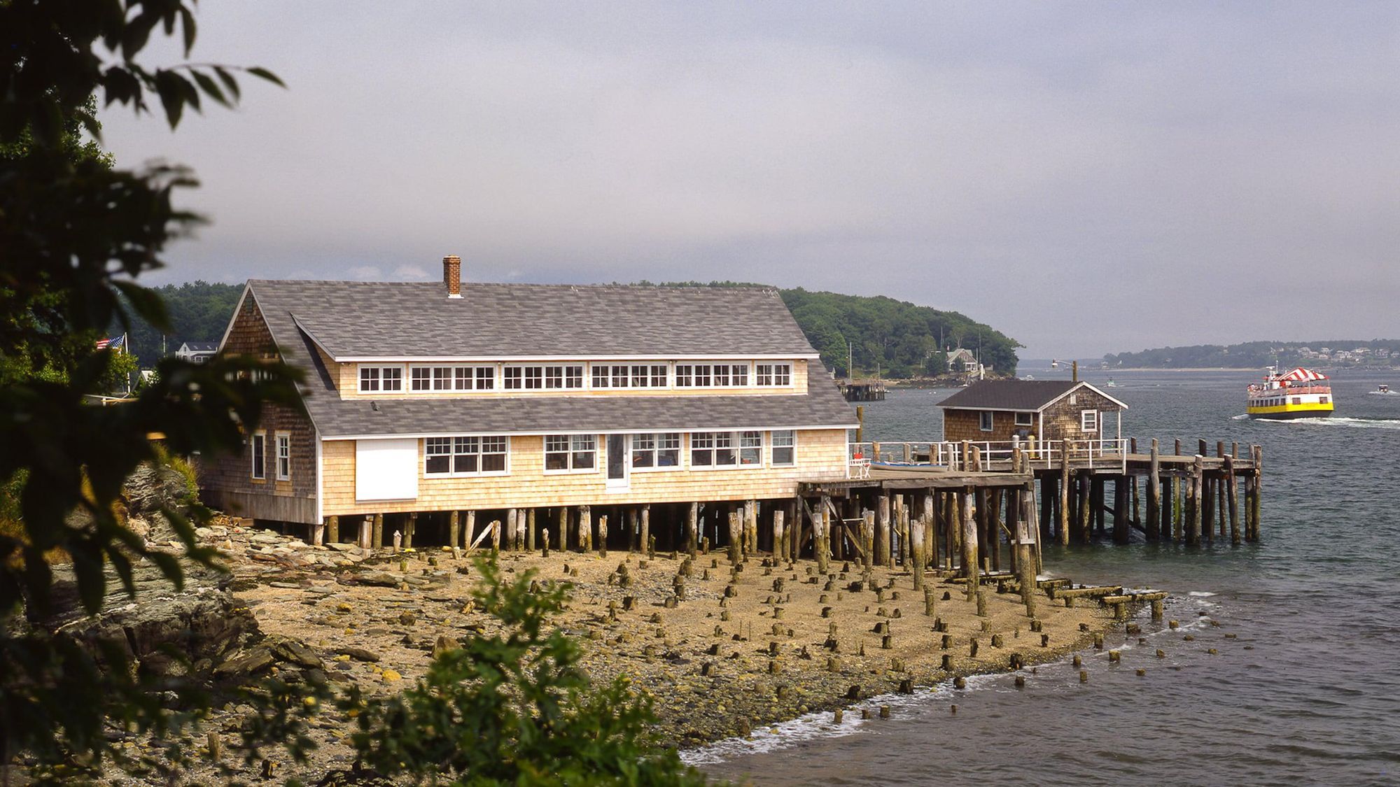 Boathouse, Little Diamond Island, Maine Whitten Architects