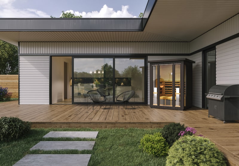 Premium outdoor sauna Australia