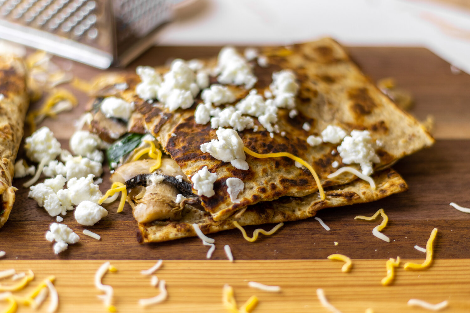 Breakfast Vegetarian Quesadilla Project Poderosa