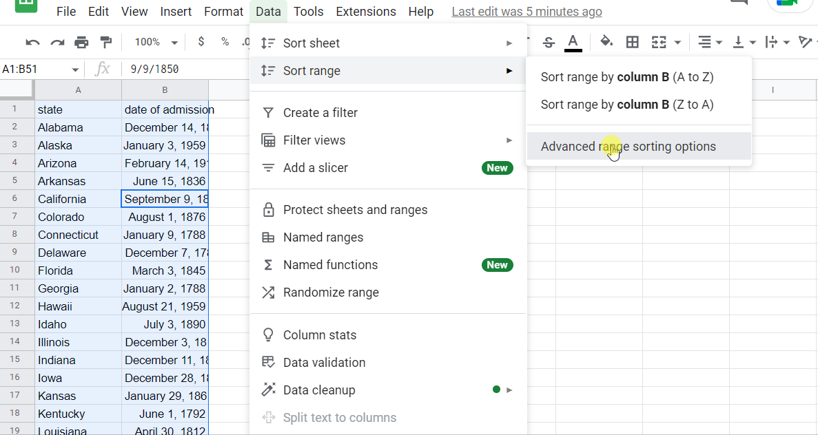 How to Sort by Date in Google Sheets [Easiest Way] - Lido.app