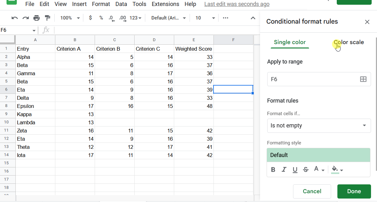 Conditional Formatting Google Sheets The Ultimate 2023 Guide
