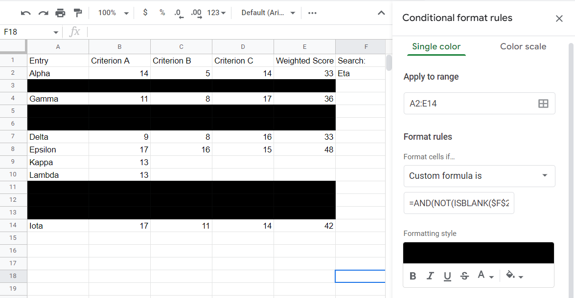Conditional Formatting Google Sheets The Ultimate 2023 Guide