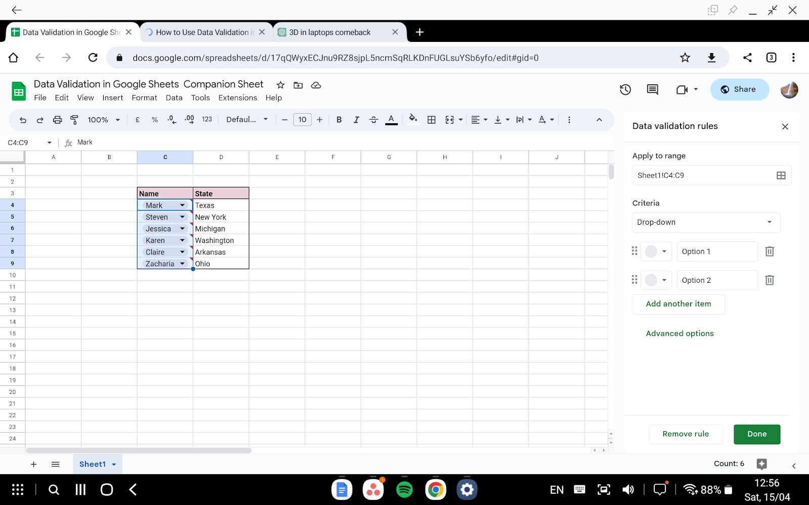 Data Validation In Google Sheets The Ultimate Guide For 2023