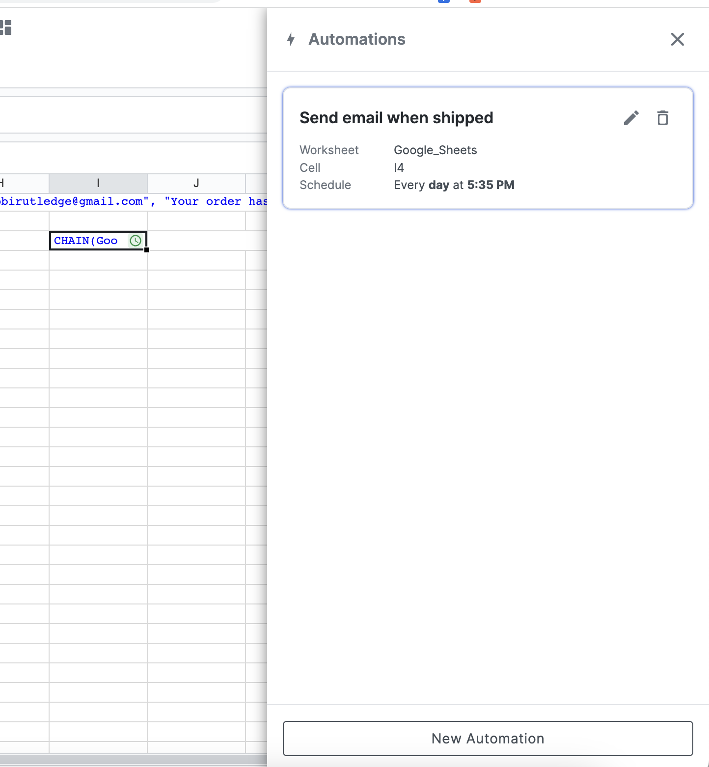 Send Email From Google Sheets When A Cell Value Changes