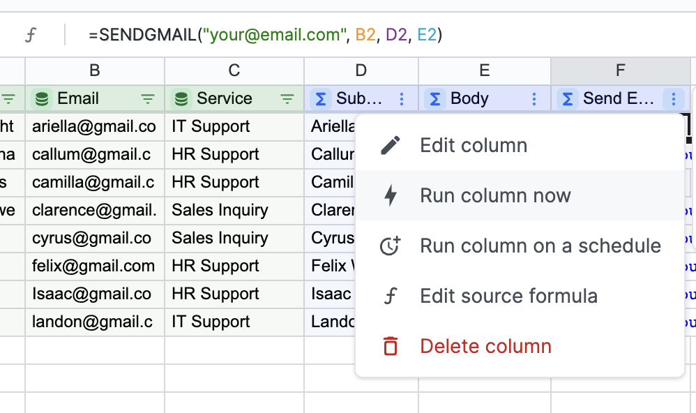 How To Send Mass Email From Google Sheets Easiest Way 2023 