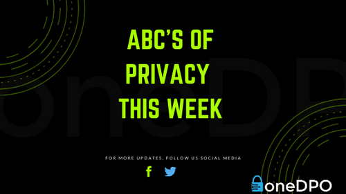 ABC s Of Privacy This Week March 26 2020 Protecto