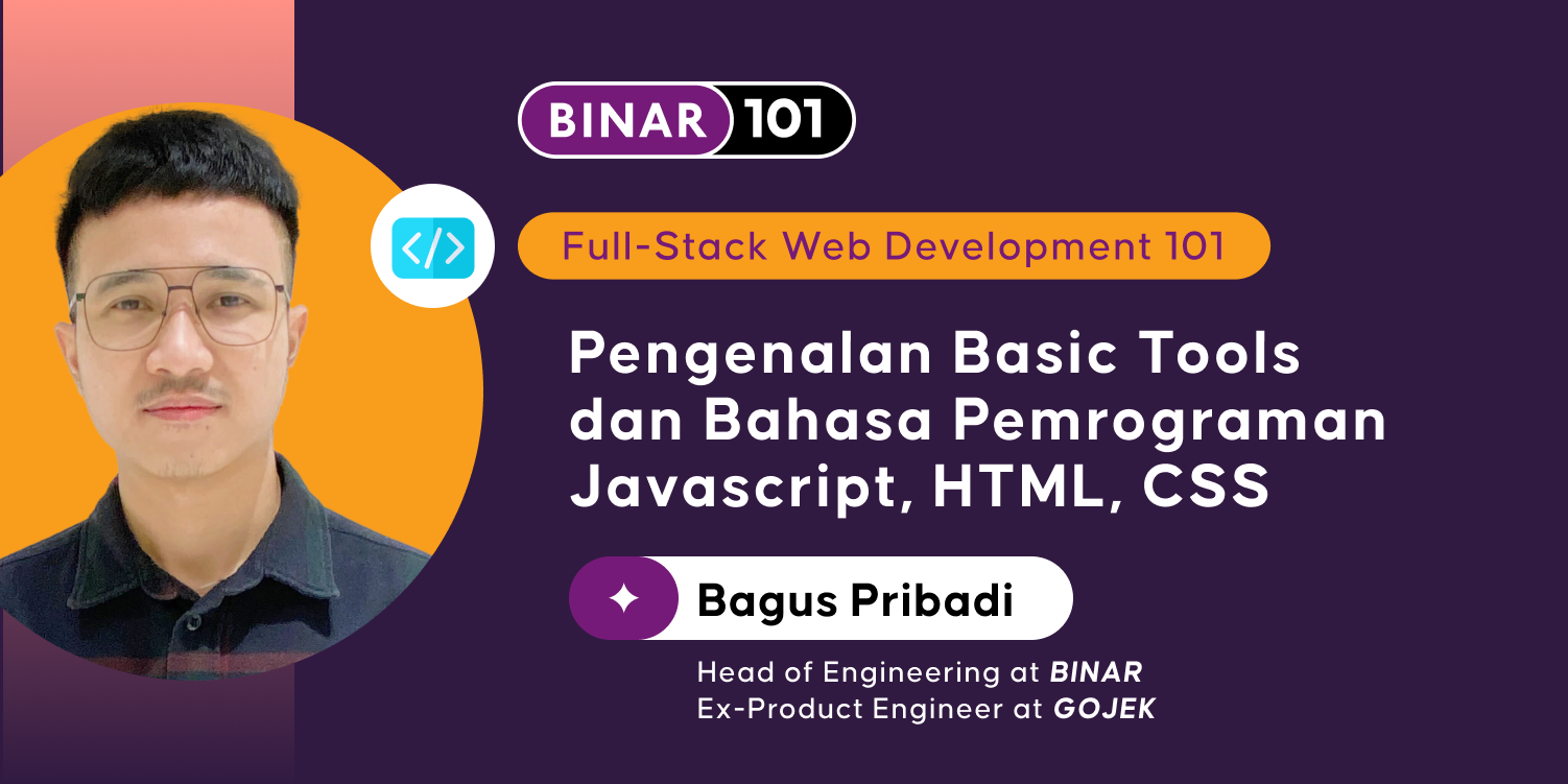 Full-Stack Web Development 101: Pengenalan Basic Tools dan Bahasa ...