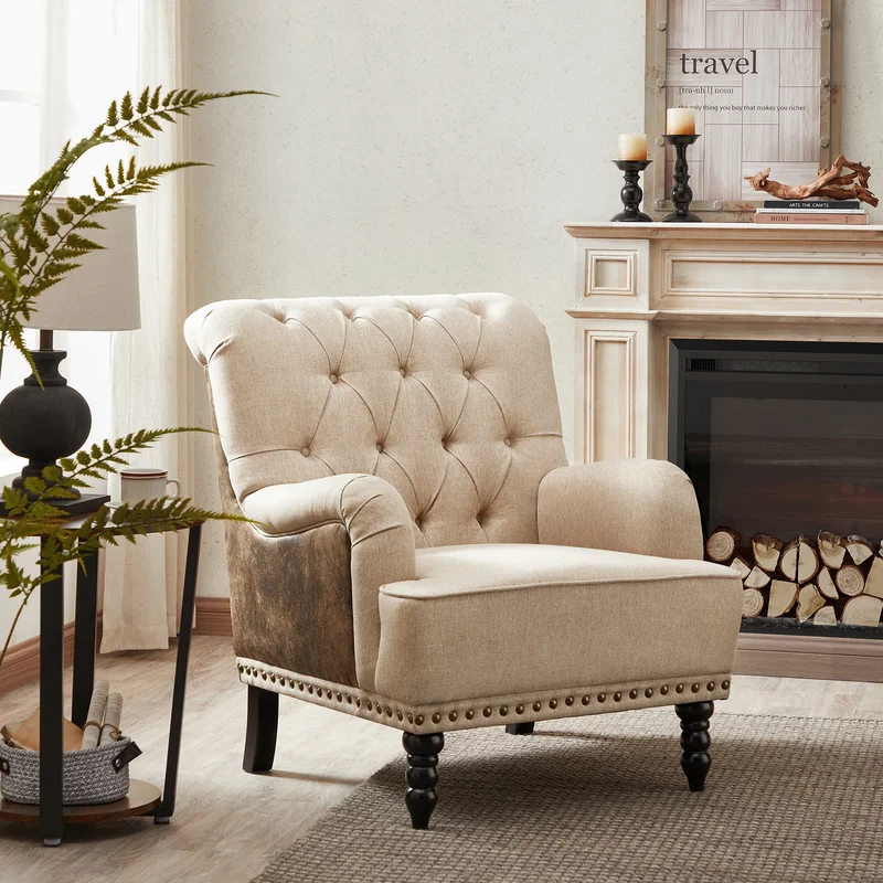 Beige Accent Chair A Subtle Neutral or an Organic Accent?